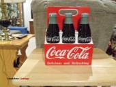 Large 1996 Coca Cola six pack cookie jar - (Holmen)