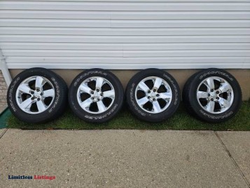 20 Inch Dodge Ram 1500 Rims & Tires 5 Lug