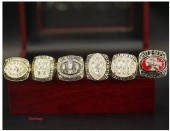 1981 1984 1988 1989 1994 2012 San Francisco 49ers World Champions Ring - $49 (SW Houston/ Sugar Land / Richmond)